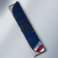Cape Verde World Football 2026 Auto Sun Shade Blue Sharks Won Our Hearts - Oil Paint Style