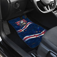 Cape Verde World Football 2026 Car Mats Blue Sharks Won Our Hearts - Oil Paint Style
