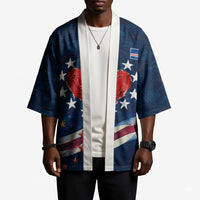 Cape Verde World Football 2026 Kimono Blue Sharks Won Our Hearts - Oil Paint Style
