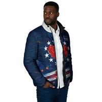 Cape Verde World Football 2026 Padded Jacket Blue Sharks Won Our Hearts - Oil Paint Style