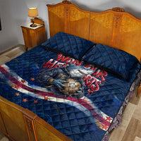 Cape Verde World Football 2026 Quilt Bed Set Blue Sharks Won Our Hearts - Oil Paint Style