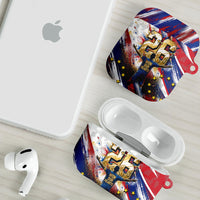 Cape Verde Football 2026 AirPods Case Won Our Hearts Blue Sharks Soccer Player