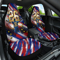 Cape Verde Football 2026 Car Seat Cover Won Our Hearts Blue Sharks Soccer Player