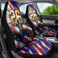 Cape Verde Football 2026 Car Seat Cover Won Our Hearts Blue Sharks Soccer Player