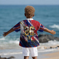 Cape Verde Football 2026 Kid Hawaiian Shirt Won Our Hearts Blue Sharks Soccer Player