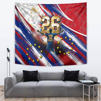 Cape Verde Football 2026 Tapestry Won Our Hearts Blue Sharks Soccer Player