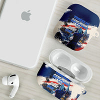 Personalized Cape Verde Blue Sharks AirPods Case Giant Spirit African Football 2026 Mascot