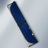 Personalized Cape Verde Blue Sharks Auto Sun Shade Giant Spirit African Football 2026 Mascot