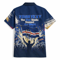 Personalized Cape Verde Blue Sharks Hawaiian Shirt Giant Spirit African Football 2026 Mascot
