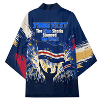 Personalized Cape Verde Blue Sharks Kimono Giant Spirit African Football 2026 Mascot
