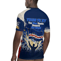 Personalized Cape Verde Blue Sharks Rugby Jersey Giant Spirit African Football 2026 Mascot