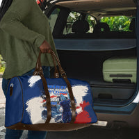 Personalized Cape Verde Blue Sharks Travel Bag Giant Spirit African Football 2026 Mascot