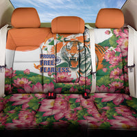India Proud Free Fearless Back Car Seat Cover Bengal Tiger Military Soldier Jets Art