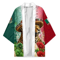 Viva Mexico Independence Day Kimono Sombrero Jaguar Mayan Pyramid Fireworks