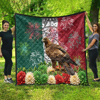 Viva Mexico Independence Day Quilt Golden Eagle Angel Aztec Pattern
