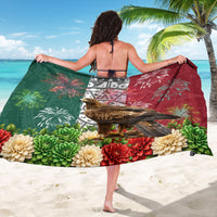 Viva Mexico Independence Day Sarong Golden Eagle Angel Aztec Pattern