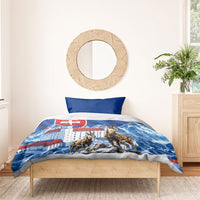 Slovakia Where Eagles Fly Bedding Set Bratislava Castle Chamois Eagle Patriotism