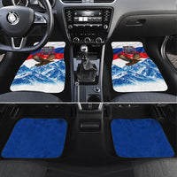 Slovakia Where Eagles Fly Car Mats Bratislava Castle Chamois Eagle Patriotism