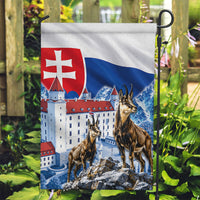 Slovakia Where Eagles Fly Garden Flag Bratislava Castle Chamois Eagle Patriotism