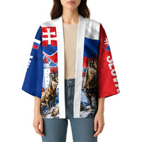 Slovakia Where Eagles Fly Kimono Bratislava Castle Chamois Eagle Patriotism
