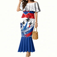 Slovakia Military Freedom Mermaid Dress Fighter Jets Soldier Eagle Mountain