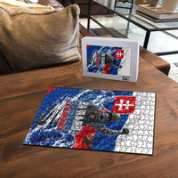 Slovakia Military Freedom Puzzle Fighter Jets Soldier Eagle Mountain