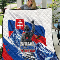 Slovakia Military Freedom Quilt Fighter Jets Soldier Eagle Mountain