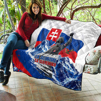 Slovakia Military Freedom Quilt Fighter Jets Soldier Eagle Mountain