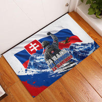 Slovakia Military Freedom Rubber Doormat Fighter Jets Soldier Eagle Mountain