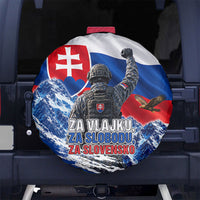 Slovakia Military Freedom Spare Tire Cover Fighter Jets Soldier Eagle Mountain