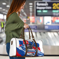 Slovakia Military Freedom Travel Bag Fighter Jets Soldier Eagle Mountain