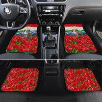 Tajikistan National Pride Car Mats Ismoil Somoni Monument Marco Polo Sheep Flag
