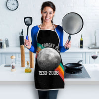 Never Forget Pluto 1930-2006 Apron Vintage Retro Rainbow Planet Outer Space Astronomy Graphic Art