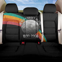 Never Forget Pluto 1930-2006 Back Car Seat Cover Vintage Retro Rainbow Planet Outer Space Astronomy Graphic Art