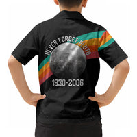 Never Forget Pluto 1930-2006 Hawaiian Shirt Vintage Retro Rainbow Planet Outer Space Astronomy Graphic Art