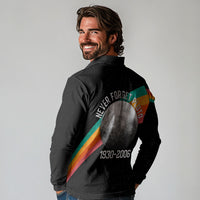 Never Forget Pluto 1930-2006 Long Sleeve Polo Shirt Vintage Retro Rainbow Planet Outer Space Astronomy Graphic Art