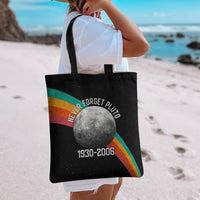 Never Forget Pluto 1930-2006 Tote Bag Vintage Retro Rainbow Planet Outer Space Astronomy Graphic Art