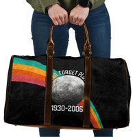 Never Forget Pluto 1930-2006 Travel Bag Vintage Retro Rainbow Planet Outer Space Astronomy Graphic Art