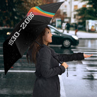 Never Forget Pluto 1930-2006 Umbrella Vintage Retro Rainbow Planet Outer Space Astronomy Graphic Art