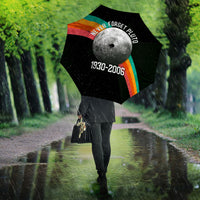 Never Forget Pluto 1930-2006 Umbrella Vintage Retro Rainbow Planet Outer Space Astronomy Graphic Art