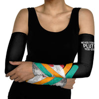 Never Forget Pluto Arm Sleeves Retro Space Astronomy Science
