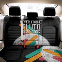 Never Forget Pluto Back Car Seat Cover Retro Space Astronomy Science