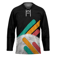 Never Forget Pluto Hockey Jersey Retro Space Astronomy Science