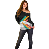 Never Forget Pluto Off Shoulder Sweater Retro Space Astronomy Science