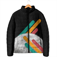 Never Forget Pluto Padded Jacket Retro Space Astronomy Science