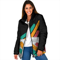 Never Forget Pluto Padded Jacket Retro Space Astronomy Science
