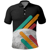 Never Forget Pluto Polo Shirt Retro Space Astronomy Science