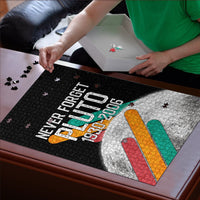 Never Forget Pluto Puzzle Retro Space Astronomy Science