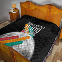 Never Forget Pluto Quilt Retro Space Astronomy Science
