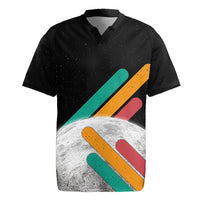 Never Forget Pluto Rugby Jersey Retro Space Astronomy Science